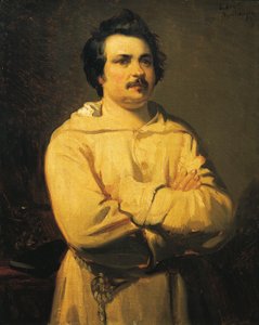 Portrait of Honore de Balzac by Louis Boulanger