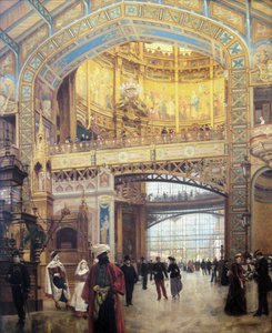 The Central Dome of the World Fair in Paris 1889