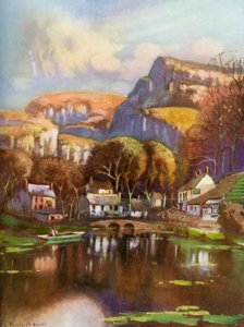 Cheddar Gorge, Somerset by Louis Burleigh Bruhl