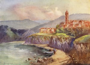 Tirnovo from the River by Louis Burleigh Bruhl
