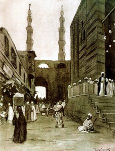 Bab El Fetouh, Cairo, Egypt by Louis Cabanes
