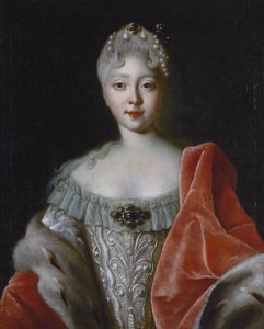 Portrait of Grand Duchess Elisabeth Petrovna by Louis Caravaque
