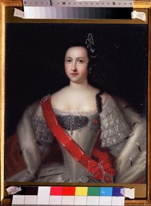 Portrait of the Regent of Russia Anna Leopoldovna