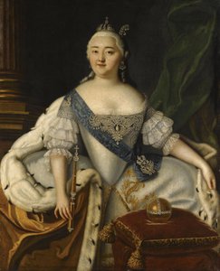 Portrait of Empress Elisabeth 1709-1762