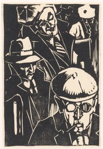 Passersby by Louis Cardinaals (signed by artist)