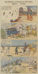 Colonial Wars in the 19th Century, Algeria, Tunisia by Louis Charles (after) Bombled