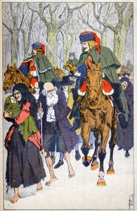 Arrest of Protestants by Louis Charles Bombled