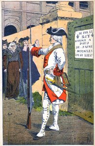 Closure of the Cemetery of Saint Medard in Paris 1732 by Louis Charles Bombled