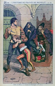 Gilles de Laval (1404-40) Lord of Rais, in 