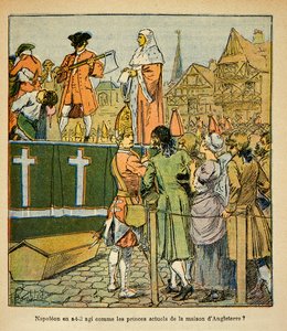 Public Execution in England in the 18th century by Louis Charles Bombled