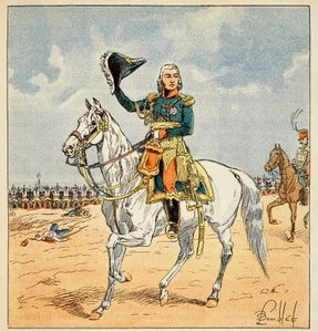 Equestrian portrait of Marshal Jean Baptiste Bessieres, Duke of Istria