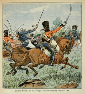 Death of Prince Louis Ferdinand of Prussia During the Battle of Saalfeld on October 10