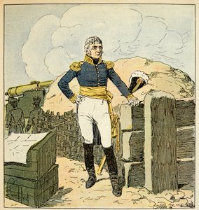 Portrait of Marshal Francois Joseph Lefebvre, Duke of Dantzig from the book 