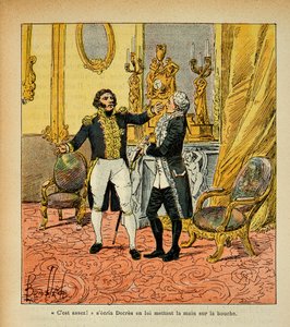 Talleyrand Facing Denis Decres by Louis Charles Bombled