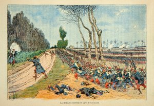 The French Took Away the Park during the Battle of Coulmiers on 9 November 1870