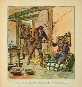 Dr Libert Saves Life to a Motive of Calvados by Wounding Him