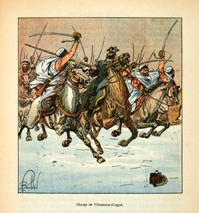 Charge of the 3rd African Hunters in the Battle of Villeneuve d