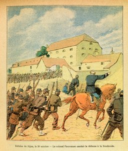 The Eastern Army: Defense of the city of Dijon on October 30