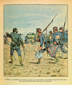The Eastern Army of Eugene Sergeant, Illustrated by Louis Bombled: Battle of Lantenay