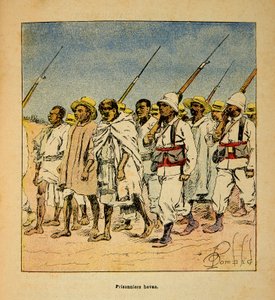 Hovas Prisoners in 1895 by Louis Charles Bombled