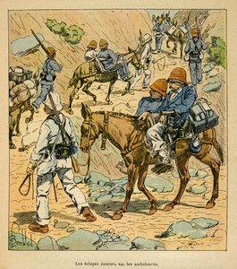 The Eclopes of the Arm Escapes on Fortune Ambulances in Madagascar by Louis Charles Bombled