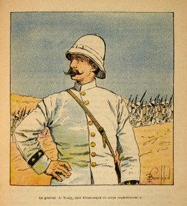 The War in Madagascar: Portrait of General De Torcy, Chief of Staff of the Expeditionary Force in Madagascar by Louis Charles Bombled