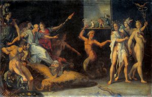 Allegory to the revocation of the Edict of Nantes in October 1685