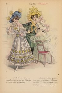 French Fashion: 1829-1830, Charles X