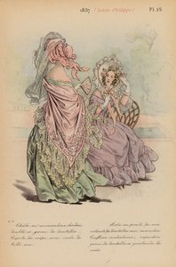 French fashion: 1837, Louis-Philippe by Louis Colas