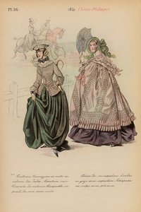 French fashion: 1841, Louis-Philippe by Louis Colas