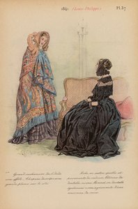 French fashion: 1841, Louis-Philippe