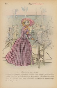 French fashion: 1849, 2nd Republic