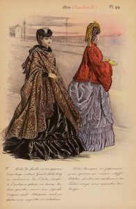 French fashion: 1870, Napoleon III by Louis Colas