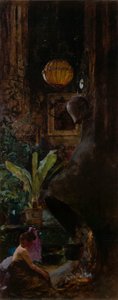 A Corner of the 72nd Street Studio by Louis Comfort Tiffany