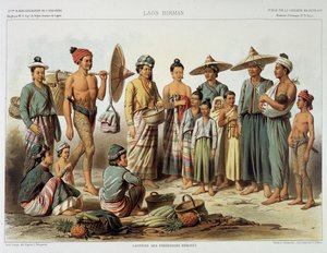 Laotian populations around 1870 in 