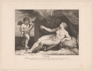 Jupiter and Danae by Louis Desplaces
