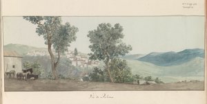 View of Paternò (Voyage en Italie, en Sicile et à Malte - 1778)
