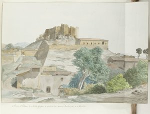 Old Castle of Mata and Grifone and the Carmelite Monastery, Foundations of Messina (Voyage en Italie, en Sicile et à Malte - 1778)