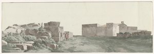 Profile of the Inner and Outer Walls of the Old City of Manduria (Voyage en Italie, en Sicile et à Malte - 1778)