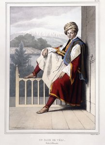 Portrait, Views and Costumes of Greeks and Ottomans from Voyage to Athens and Constantinople