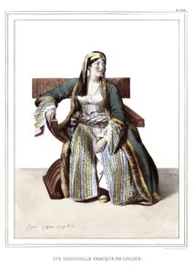 A Greek lady from Livadie. in 