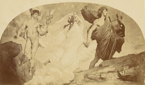 Orpheus and Eurydice by Louis Emile Durandelle