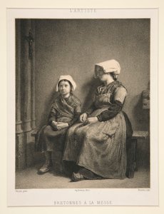Breton Women at Mass