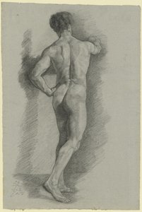 Male Nude from Behind