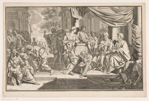 Paul and Barnabas Preaching at the Temple