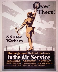 American recruiting poster for the Air Service