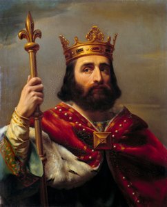 Portrait of Pepin III Known as Pepin the Brief, King of France
