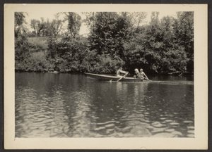 Boat Race on Rogue River by Louis Fleckenstein