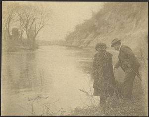 Couple at Lake Side