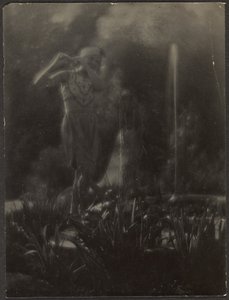 Dancer in Garden by Louis Fleckenstein